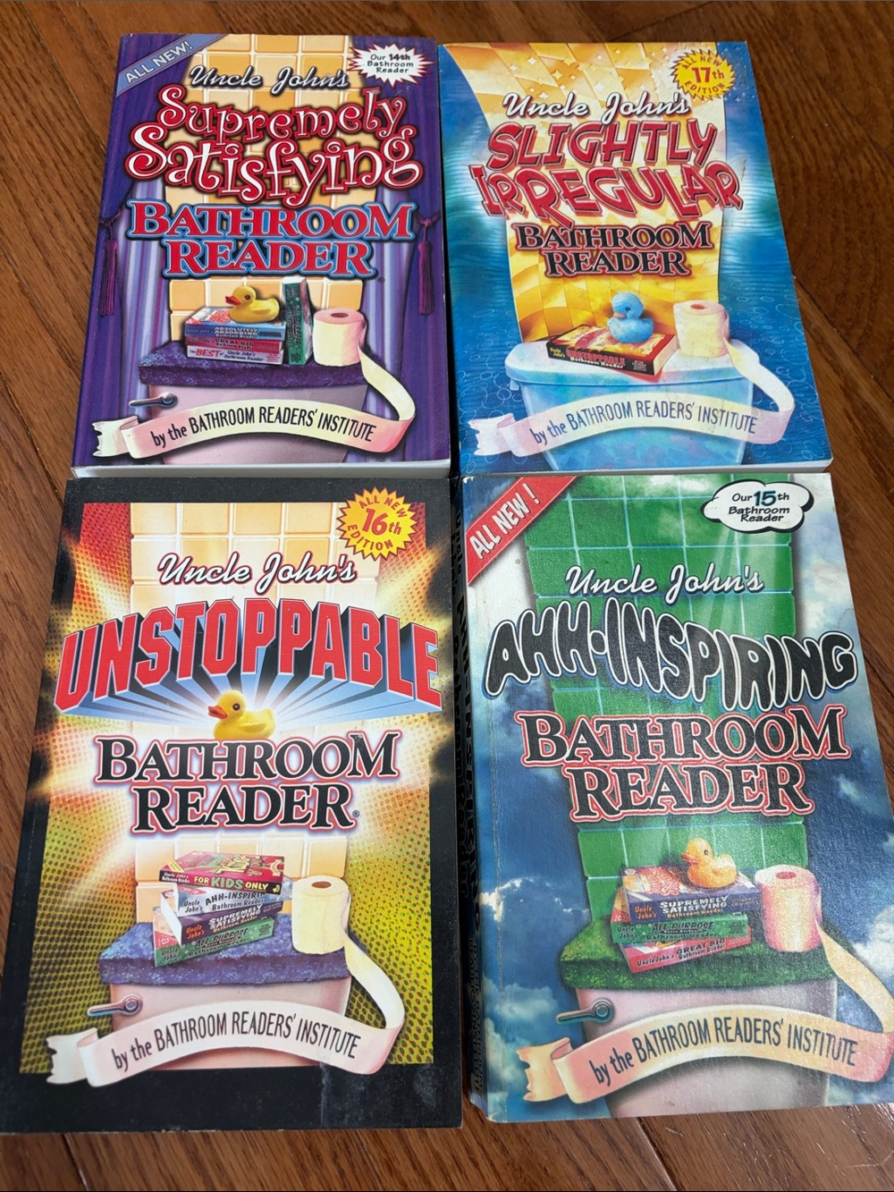 Uncle John's Bathroom Reader Boxed Set - Multicolor Covers
